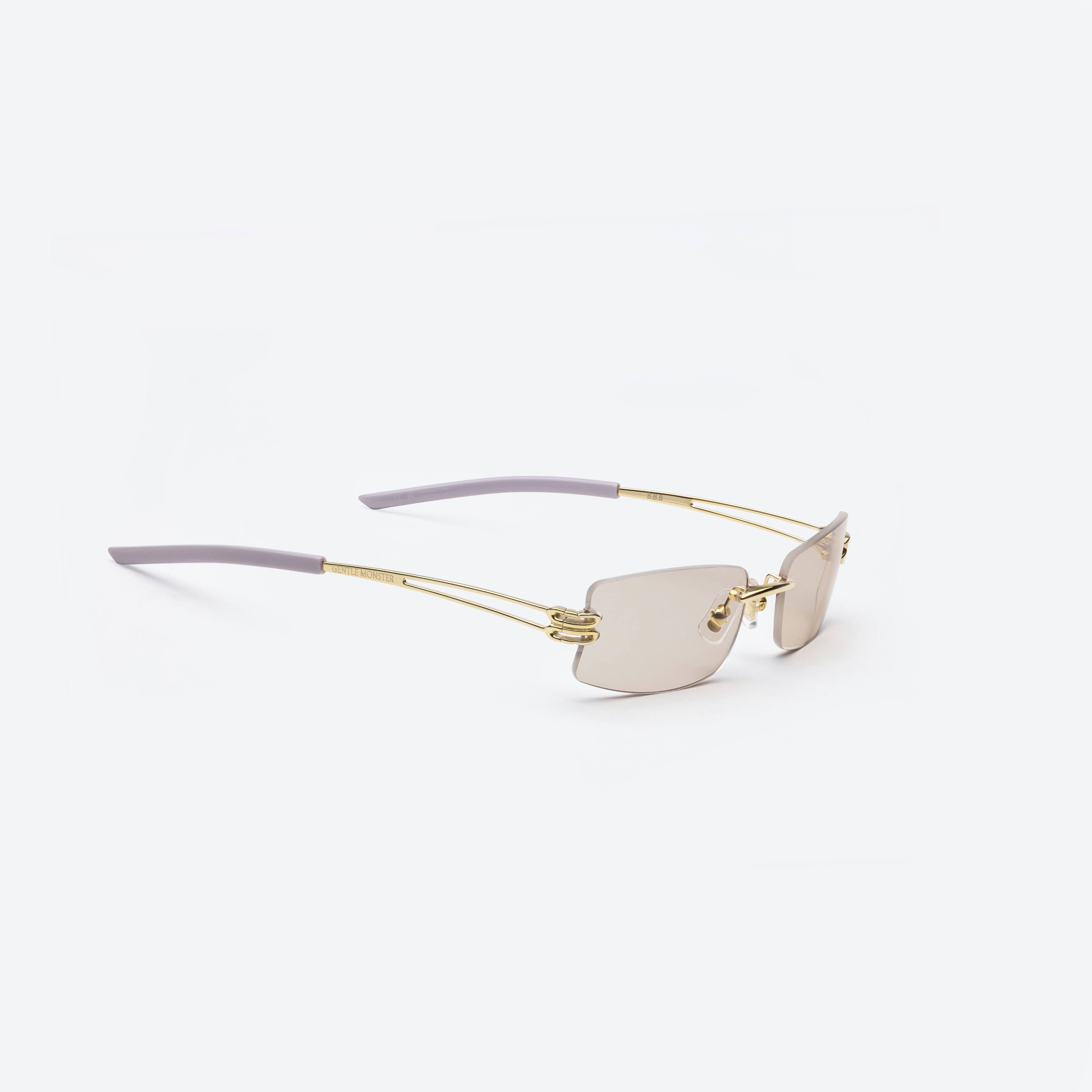 Gentle Monster B.B.B 03 リムレス B.B.B 03(BR) | Gentle Monster US Official Site