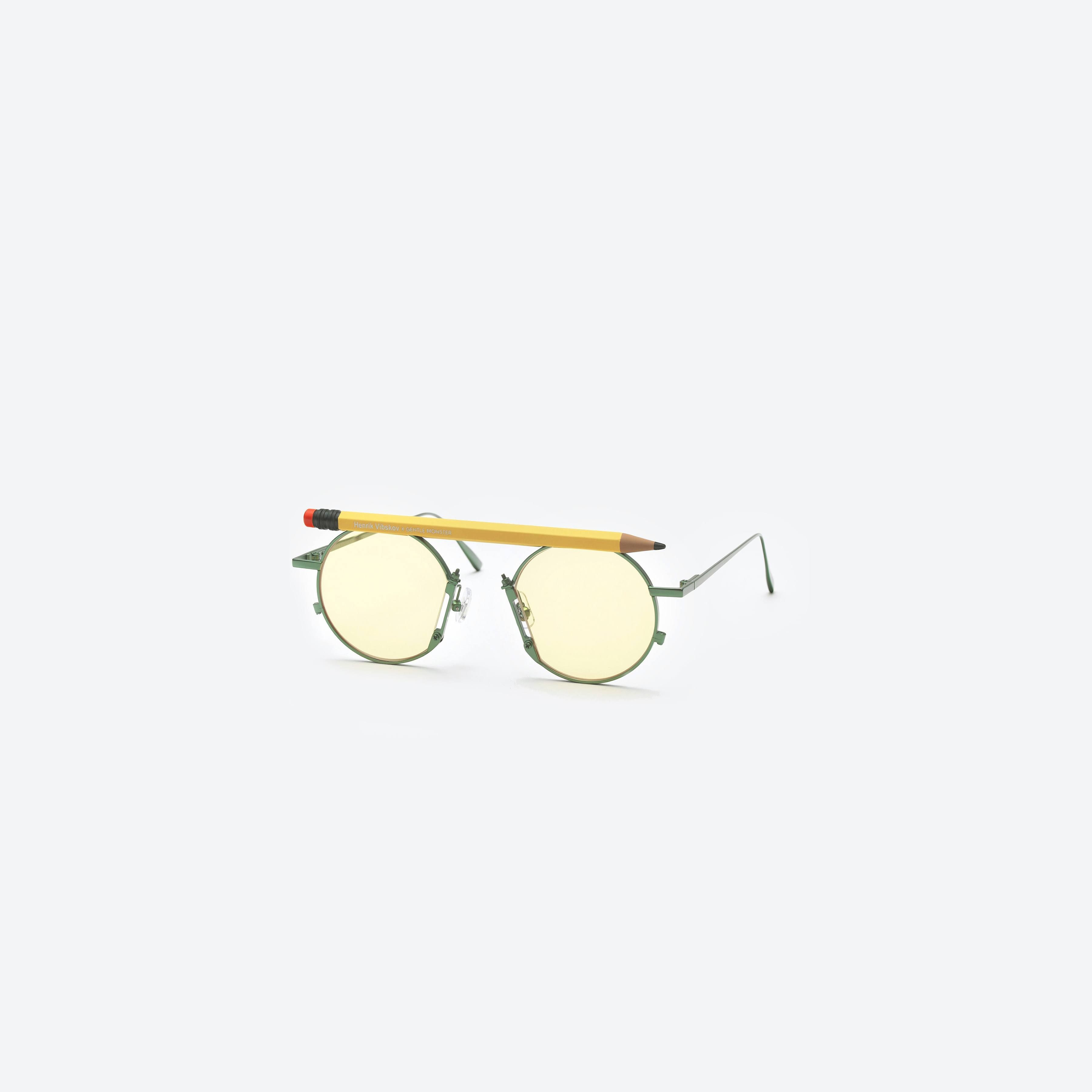 Henrik Vibskov - Pencil Glasses Yellow Pen | Gentle Monster KR