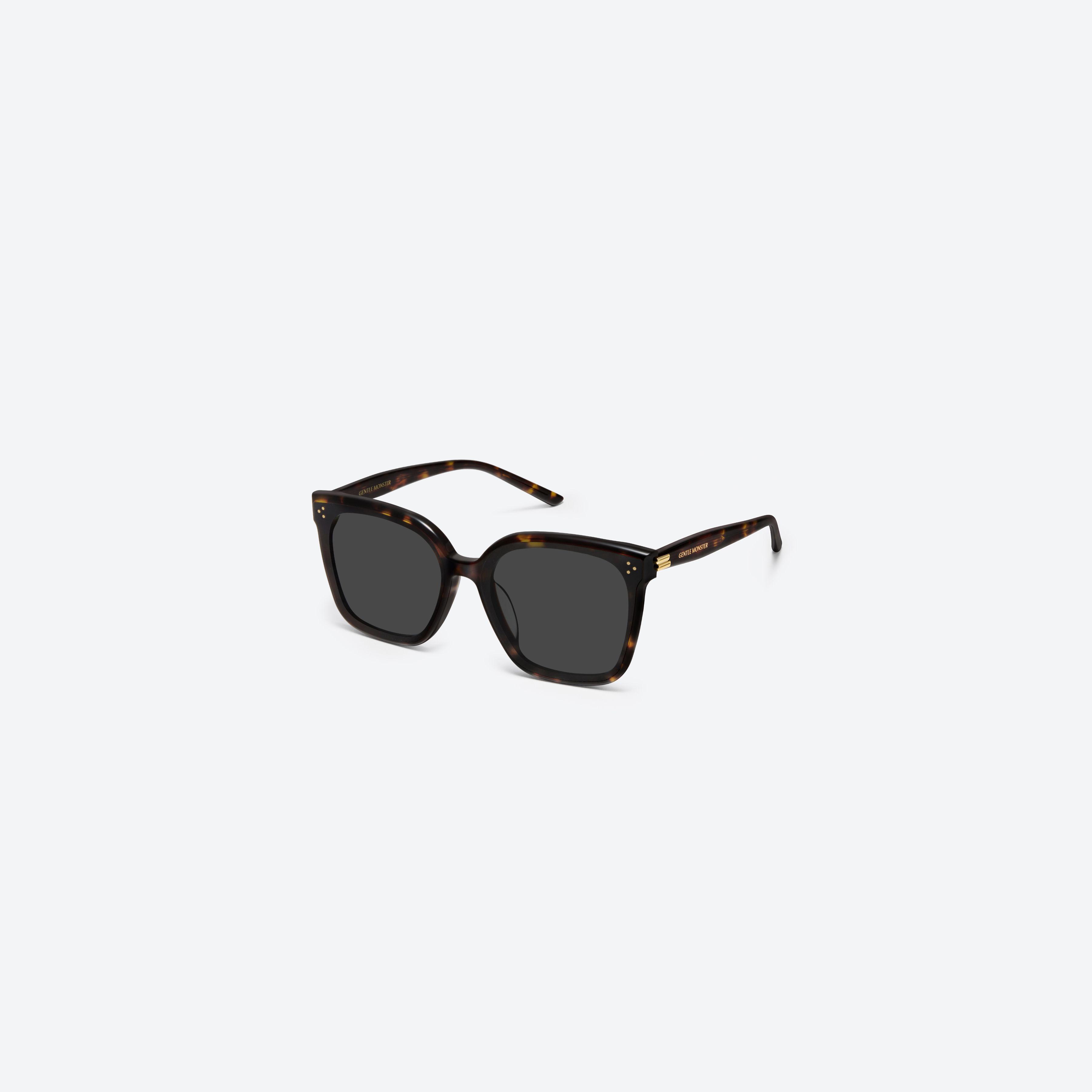 「ぴ」GENTLE MONSTER ブラック her GentleMonster New Her 01 Unisex Sunglasses Oversized Black Frame