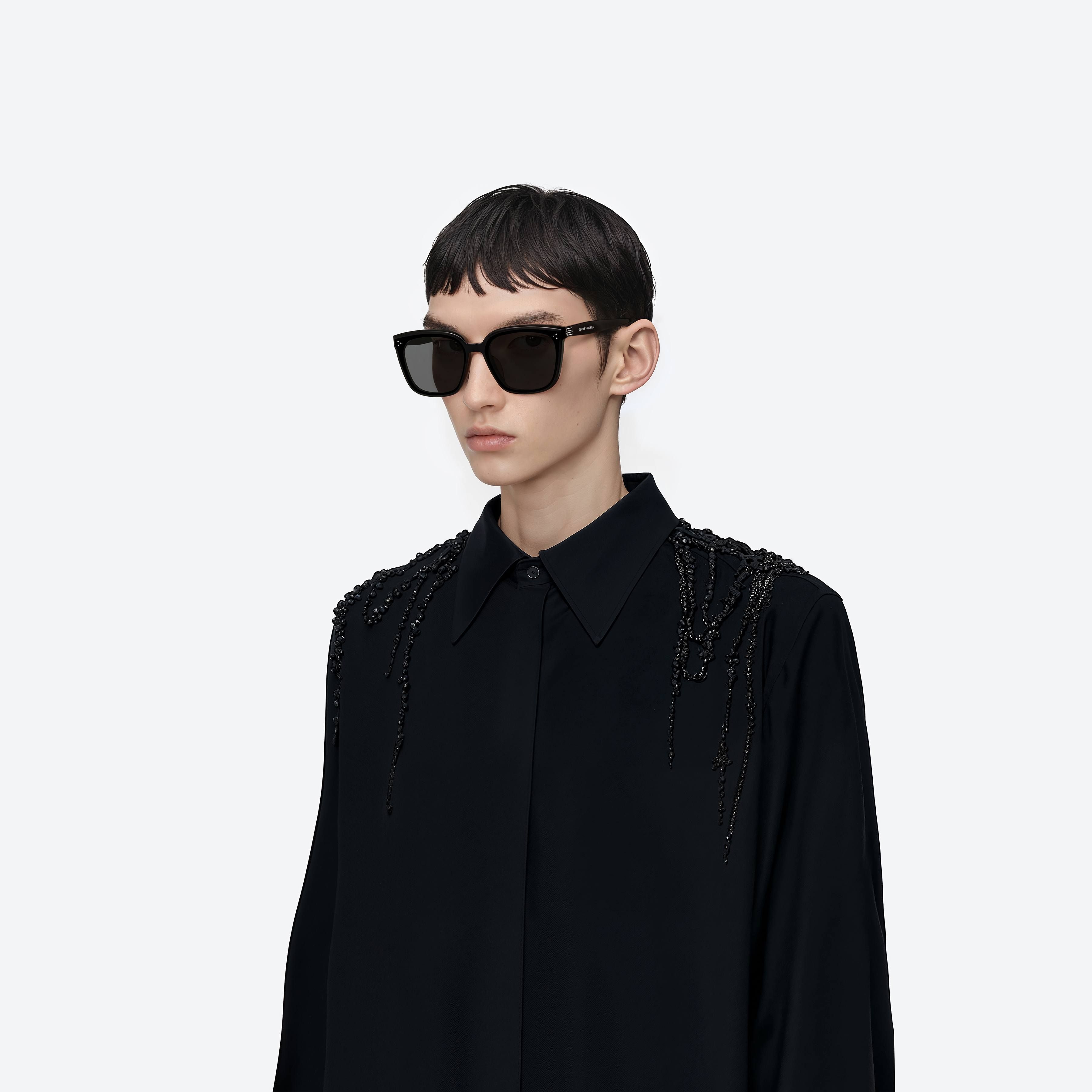 ◆美品◆GENTLE MONSTER MY ME-01 ブラック サングラス My Me 01 | Gentle Monster CA Official Site