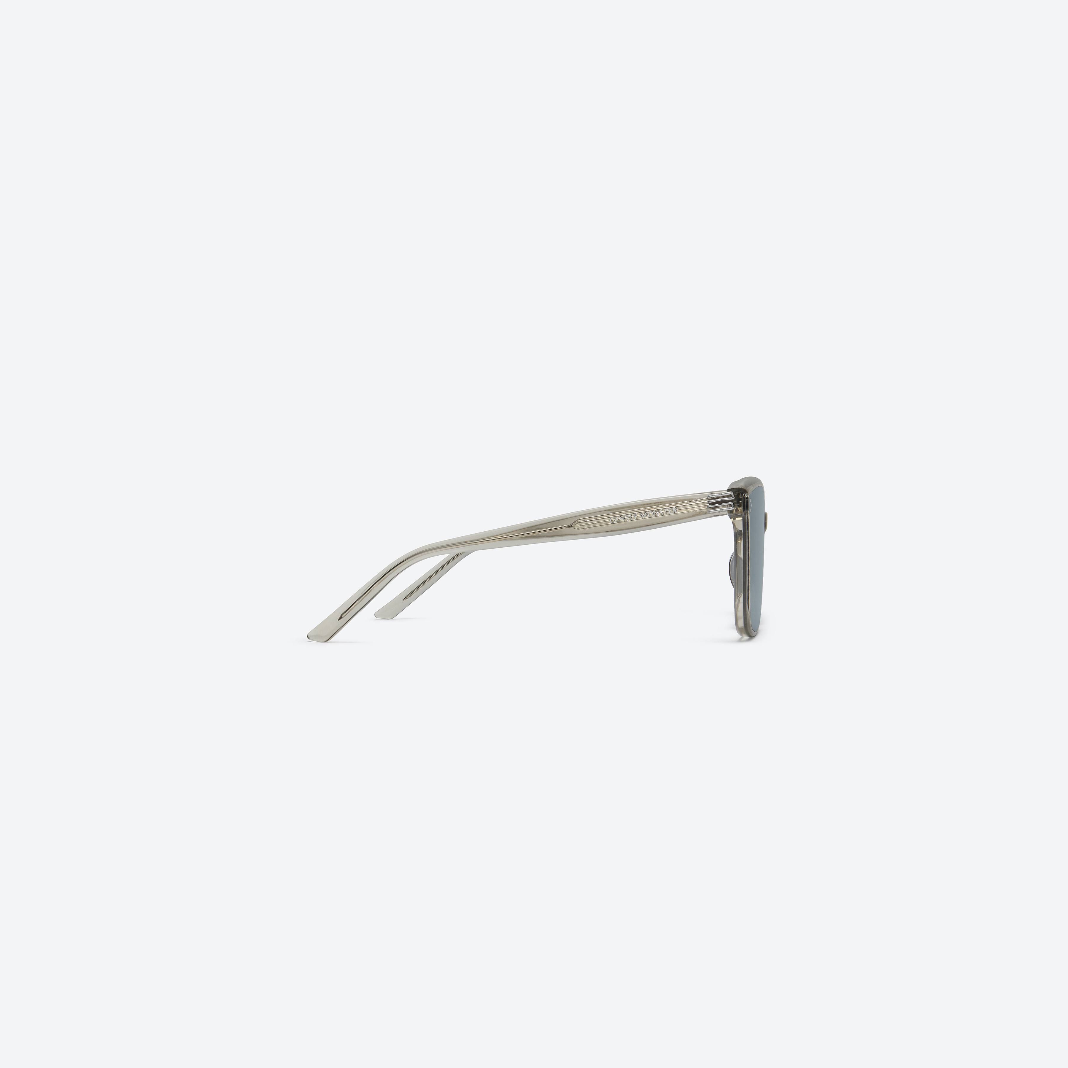 A detailed right view of Gentle Monster My Me BRC11 Brown Acetate framed Square sunglasses.