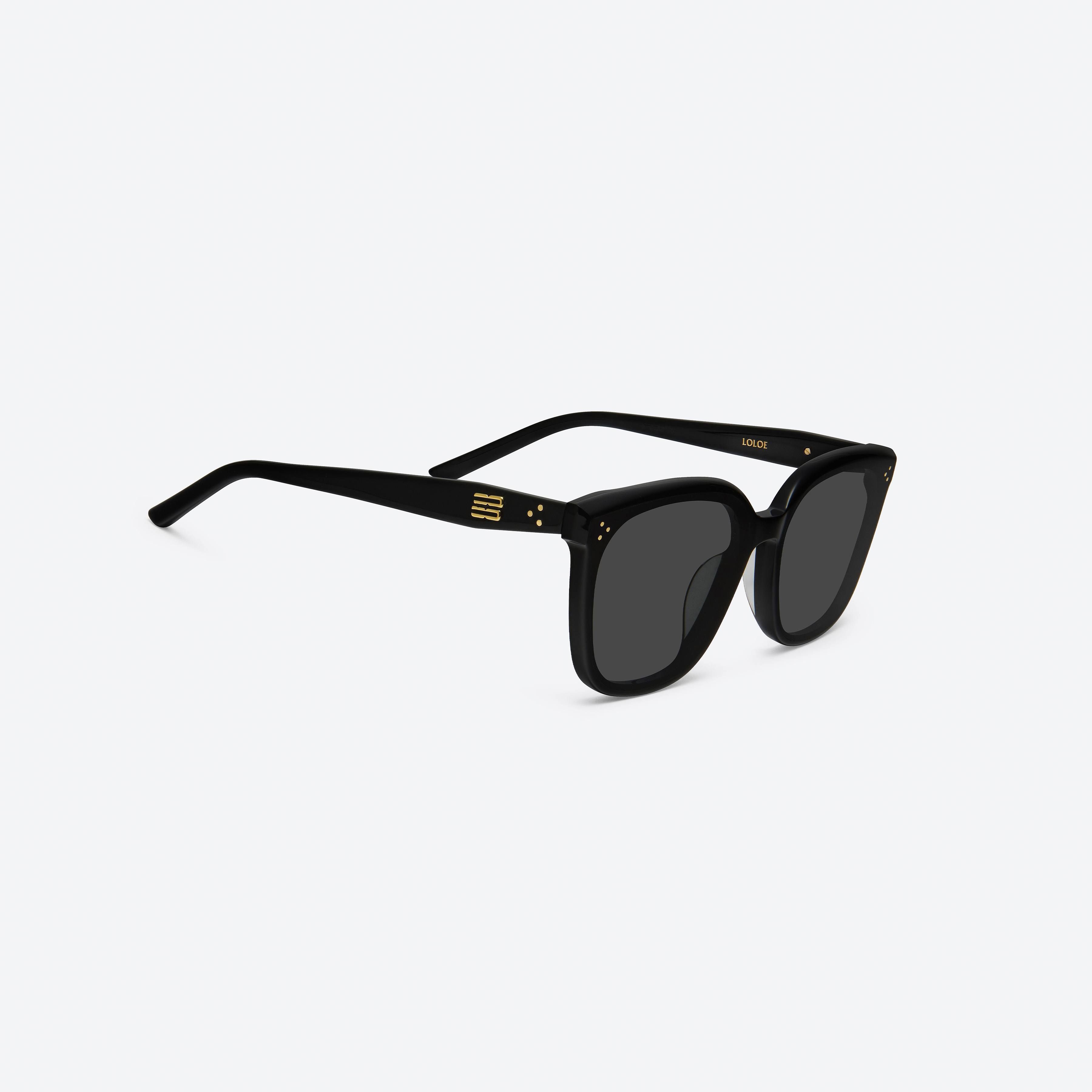 GENTLE MONSTER LOLOE ブラック サングラス 付属品付き LOLOE 01】☆トレンディなポイントサングラス☆ユニセックス (Gentle